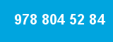 978 804 52 84